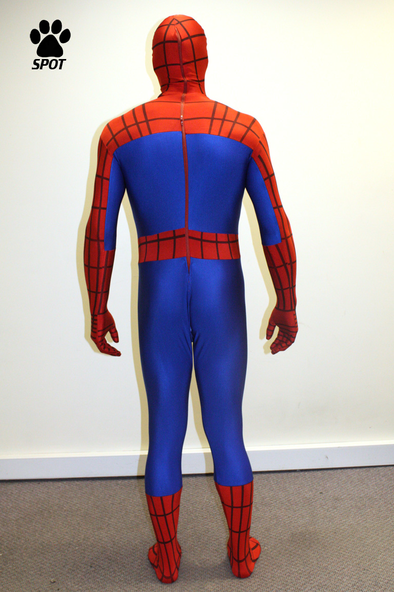 Spiderman Zentai – Back – ZentaiSpot