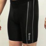 Black Primark baselayer shorts - Left